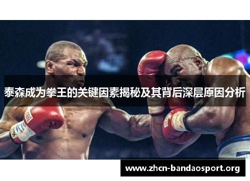泰森成为拳王的关键因素揭秘及其背后深层原因分析